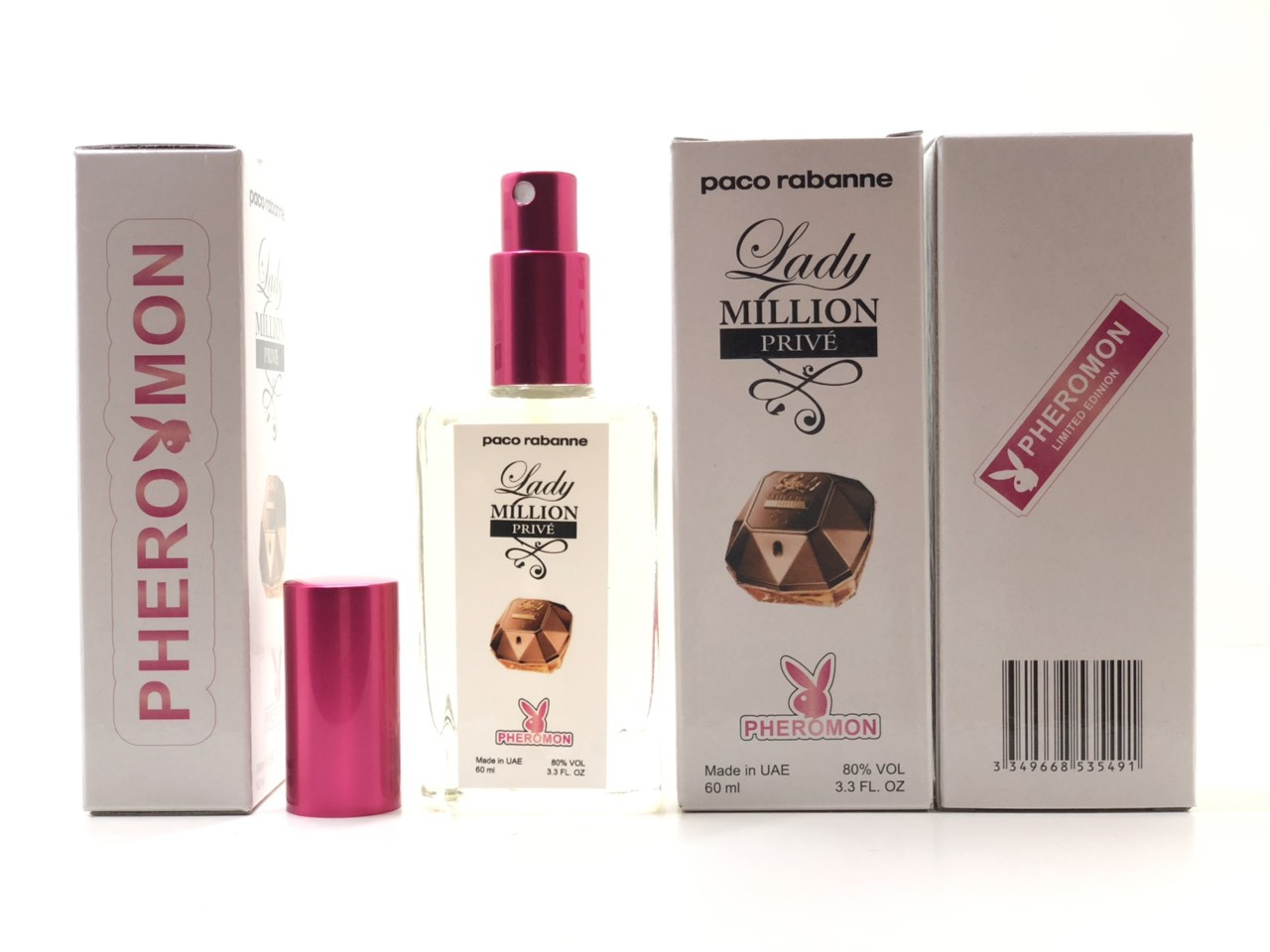 Жіночий аромат Paco Rabanne Lady Million Prive (Пако Рабан Леді Мільйон Прайв) з феромоном 60 мл, фото 1