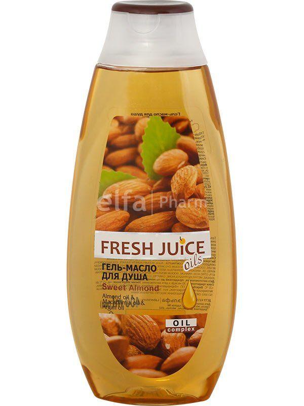 Гель для душу Sweet Almond 400 мл Fresh Juice, фото 1