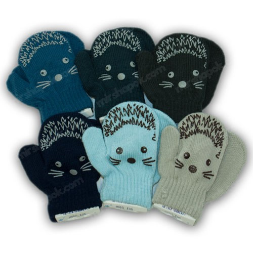 ОПТ Дитячі рукавиці для малюків, р. 10 (0-6 міс), виробник Польща (12шт/набір), фото 1