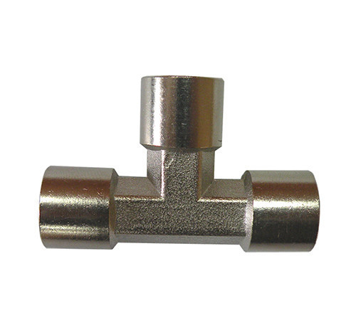 Трійник для компресора з внутрішньою різзю 1/4" AIRKRAFT S1277-2, фото 1