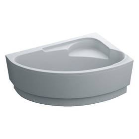 Асиметрична ванна з акрилу Fiona права 150x100x40 Swan