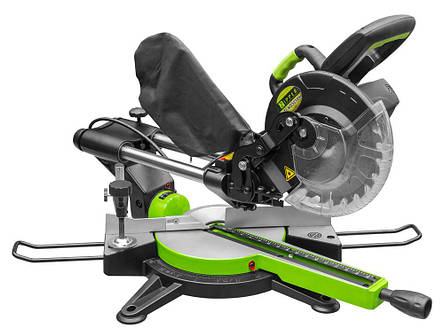 Торцювальна пила з протяжкою Zipper ZI-KGS210K, 210 мм (Австрія), фото 1