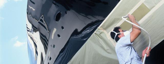 Ремонт, реставрация, продления срока службы стеклопластиковых яхт с помощью эпоксидной смолы  КЕ «Slab-521»