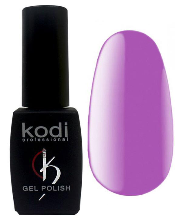 Гель-лак для нігтів Kodi Professional "Lilac" №LC130 Пурпуровий (емаль) 8 мл