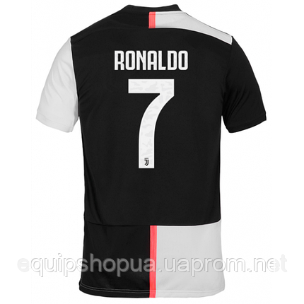 ДОМАШНЯ ФУТБОЛЬНА ФОРМА КЛУБУ «ЮВЕНТУС» Ronaldo СЕЗОНУ 2019-2020 XL ( на зріст 180-190), звичайне, фото 2