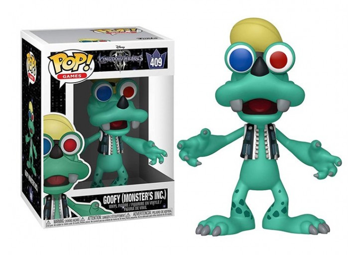 Фігурка Funko Pop Фанко Поп Гуфі Королівство Сердець Games Kingdom Hearts 3 Goofy Monsters 10см Anime KH G409
