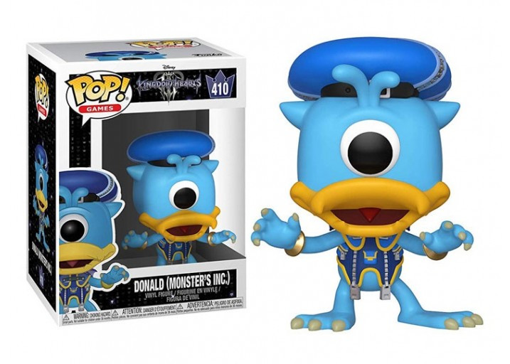 Фігурка Funko Pop Фанко Поп Дональд Дак Королівство Сердець Kingdom Hearts Donald Monsters 10см Anime KH D410