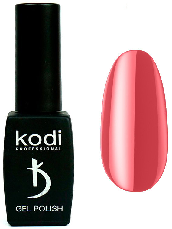 Гель-лак для нігтів Kodi Professional "Autumn" №LCA10 Карміновий-червоний відтінок (емаль) 8 мл, фото 1