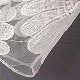 Розмір L (46-48). Білий пляжний халатик сітка з мереживною вишивкою, стильна накидка для пляжу та відпочинку, фото 3