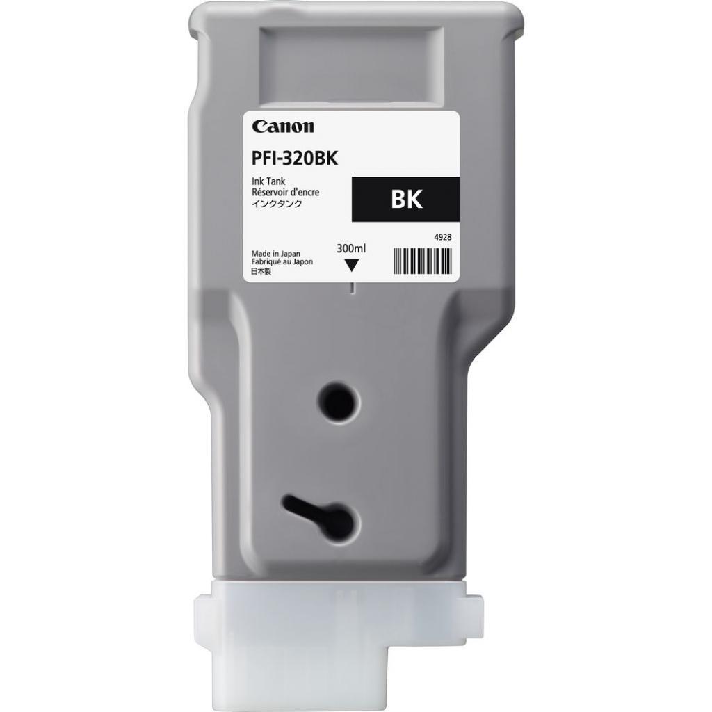Картридж Canon PFI-320 Black 300 мл для плоттера TM-200/ TM-300 (2890C001)