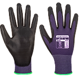 Рукавички для сенсорного екрану Portwest - ПУ A195 Фіолетовий/Чорний, L, фото 2