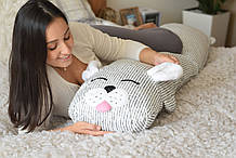 Подушка-комфортер для вагітних і годуючих мам "Зайчик"