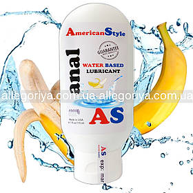 Анальна гель мастила з ароматом банана ◯ Інтімна смазка на водній основі 115 ml