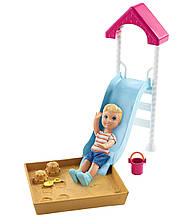Лялька Барбі Скіппер Дитячий майданчик Barbie Skipper Babysitters Inc. Playground Playset