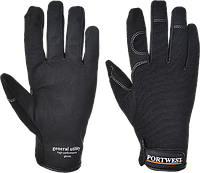 Высокоэффективные перчатки общего назначения Portwest A700 Черный, L