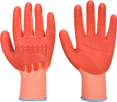 Рукавички Portwest Supergrip Impact HR Cut A728 Помаранчевий, L