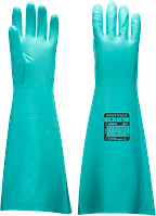Перчатки удлиненные нитриловые Portwest A813, 48см, XXL