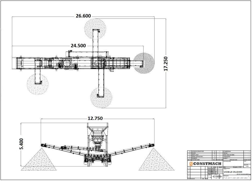 Мобильная дробильная установка Constmach JC-1 - фото 2 - id-p1020711379