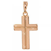 Підвіска Хрестик Xuping лимонна позолота 2 см (Медичне золото) 324794