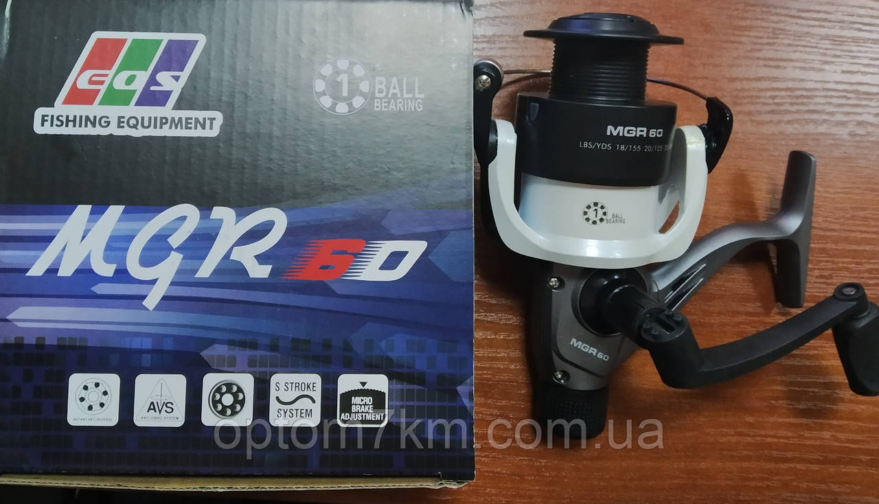 Котушка безінерційна EOS MGR-60, 1bb, фото 1