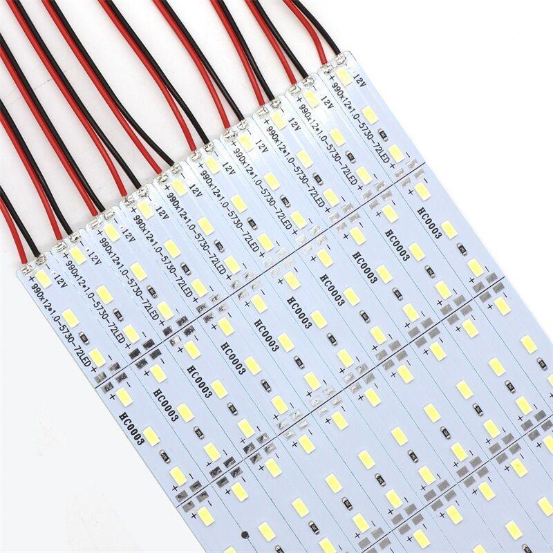 Світлодіодна led лінійка LEDTech smd 5730 72led/m 12v 18 вт ip20 білий (6000К)