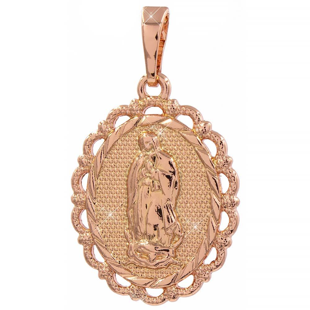 Ладанка Богородиця 1,2*2,1 см (Медичне золото), фото 1