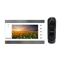 Комплект видеодомофона Intercom IM-12 (white+black)