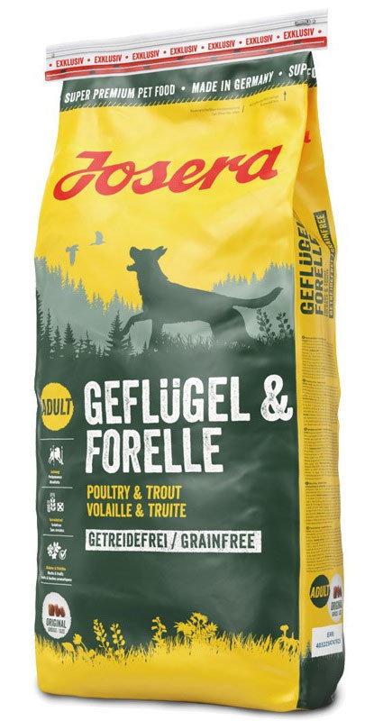 Корм для собак Josera (Йозера) Geflugel Forelle з домашньою птицею і фореллю, 900 г