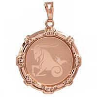 Підвіска Знаки Зодіаку Козеріг 2,5 см (Медична позолота)