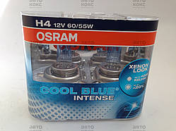 Лампа галогенна цоколь H4 COOL BLUE INTENSE 60/55W P43t 12V Пр-во Osram.