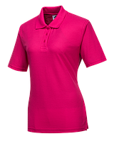 Женская футболка-поло B209 Розовый, L