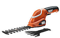 Кусторез аккумуляторный Black&Decker GSL700KIT