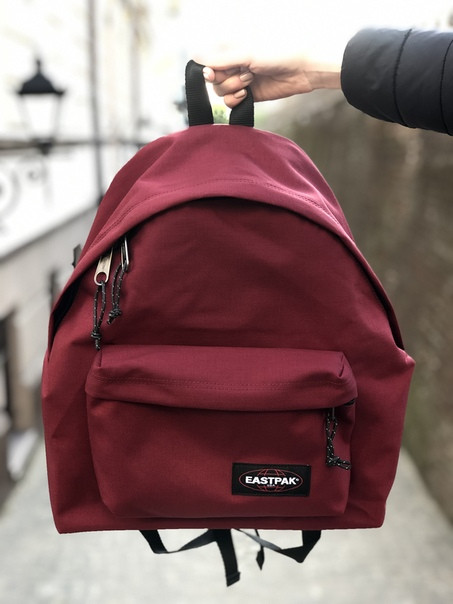 Рюкзак міський якісний EASTPAK EK 620 24 літри, колір бордовий