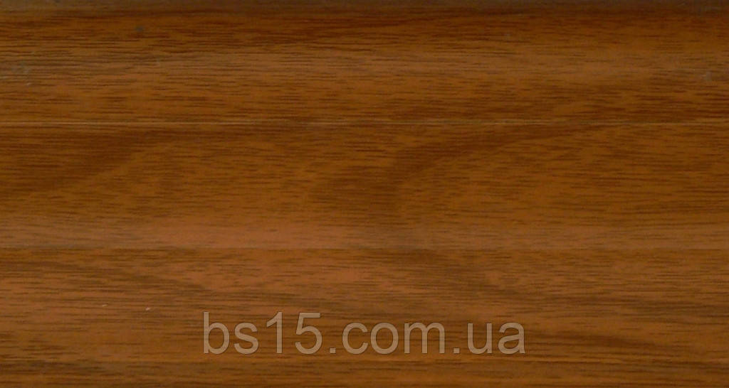 Плінтус із кабель каналом і м'яким краєм BS04 Дуб, фото 1