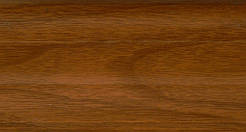 Плінтус із кабель каналом і м'яким краєм BS04 Дуб