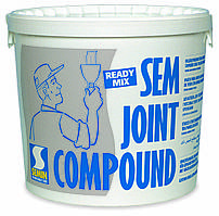 Шпаклівка полімерна фінішна SEM JOINT COMPOUND TM SEMIN, 15кг