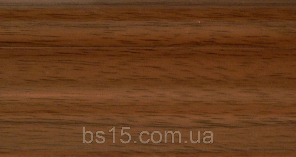 Плінтус із кабельом каналом 50 мм, 2,5 м BS06 Каштан, фото 1