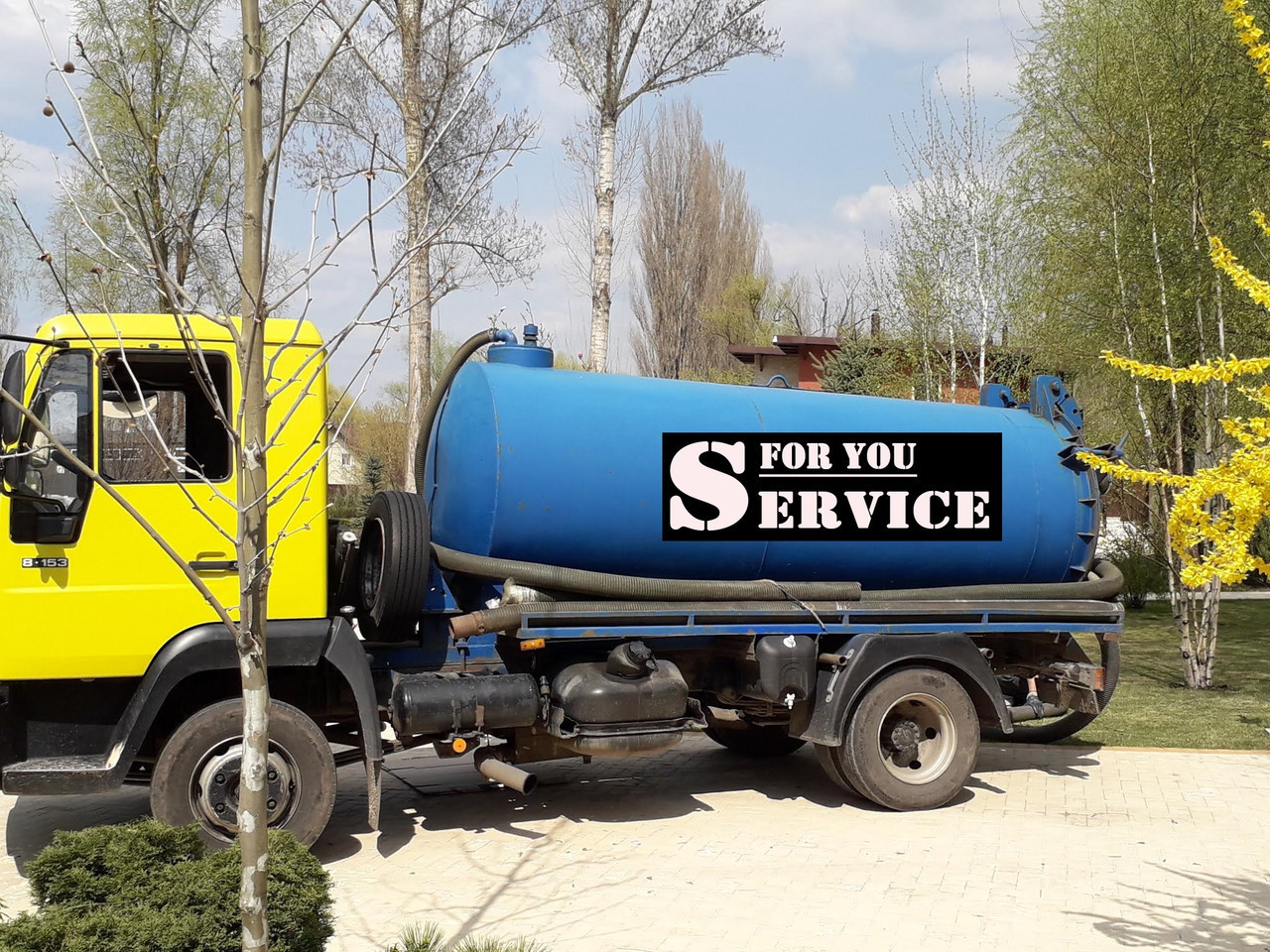 Ілосос, чищення ям від мулу, Викачування піску на автомийці., фото 1