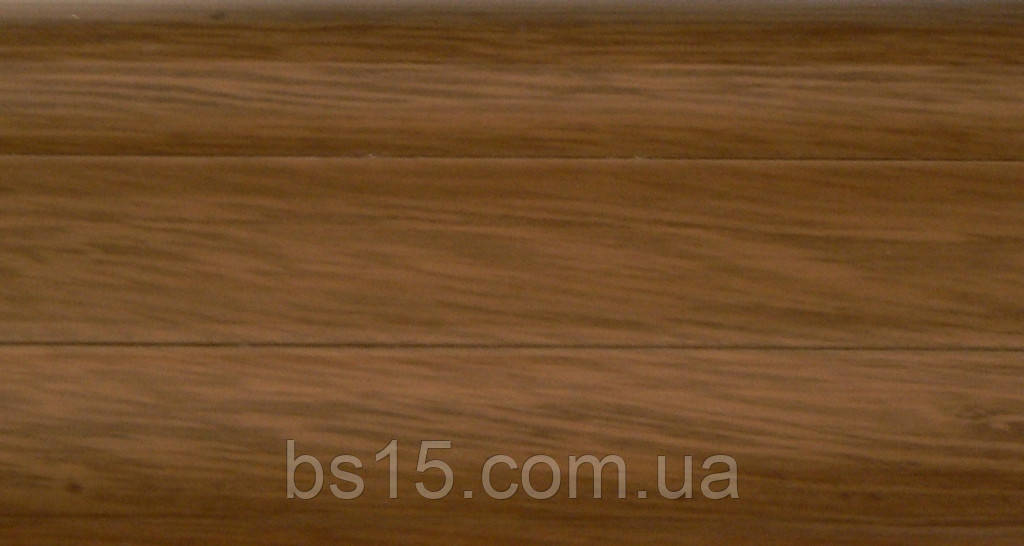 Плінтус із каналом і м'яким краєм. BS07 Граб, фото 1