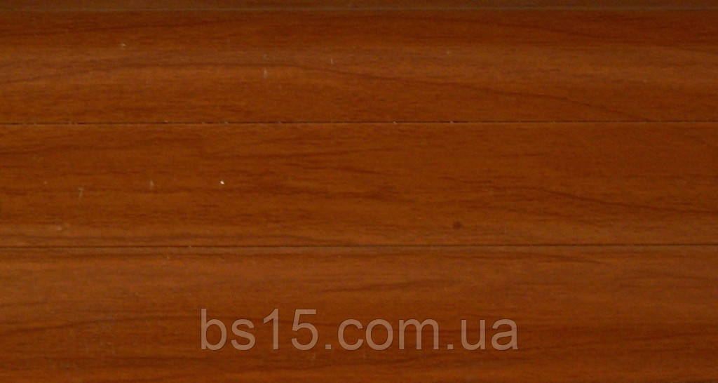 Плінтус із каналом і м'яким краєм. BS12 Черешня, фото 1