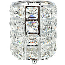 Стакан для хранения Crystal 004, серебро, фото 6
