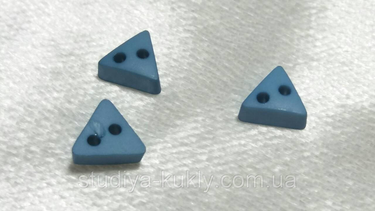 Гудзики для ляльок міні, трикутник, №7Ф, фото 1