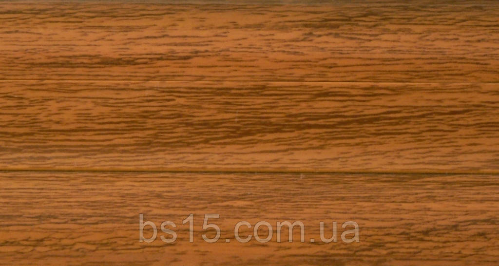 Плінтус із кабель каналом і м'яким краєм BS18 Дуб золотий, фото 1