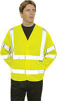Світловідбиваюча куртка C473 Жовта