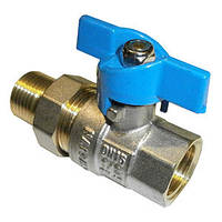 Кран американка ДУ 20 вода різьба внутр./зовн. прямий