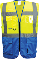 Жилет Warsaw Executive C476 Жовтий/Синій, L