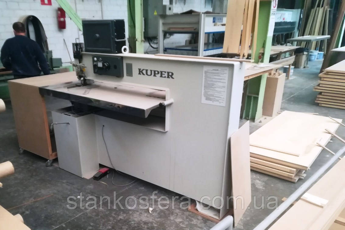Ребросклеювальний верстат Kuper FW1150 бу 2008р. для зшивання шпону
