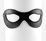 Шкіряна БДСМ маска на очі, фото 3