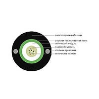 Оптичний кабель Finmark UT016-SM-48 на сталевому тросу