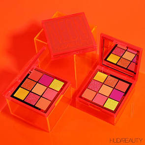 Тени Huda Beauty Neon Orange Obsessions